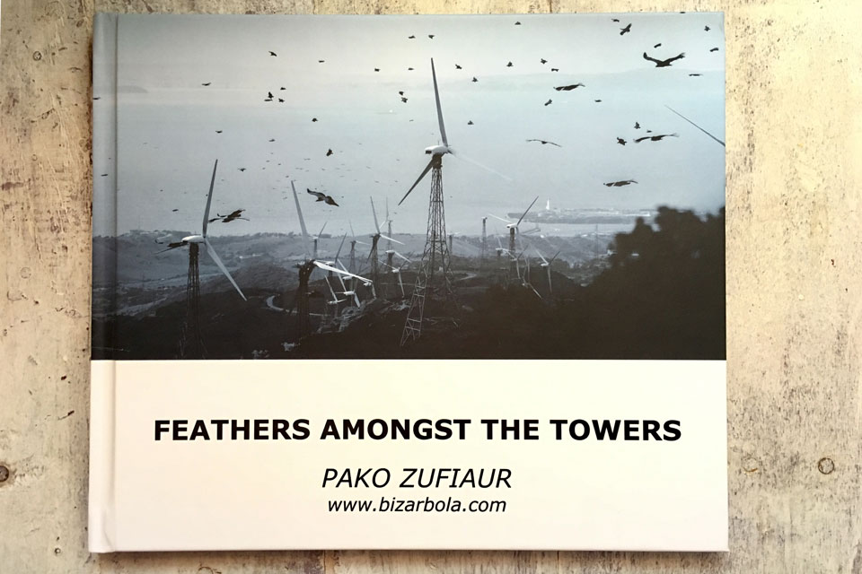 Feathers Amongst The Towers by Pako Zufiaur Front cover of the new Photography book by Pako Zufiaur: Feathers Amongst The Towers