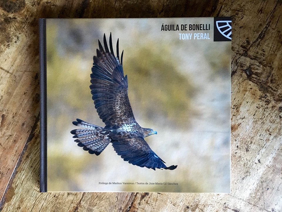 Portada del libro "Águila de Bonelli", de Toni Peral.