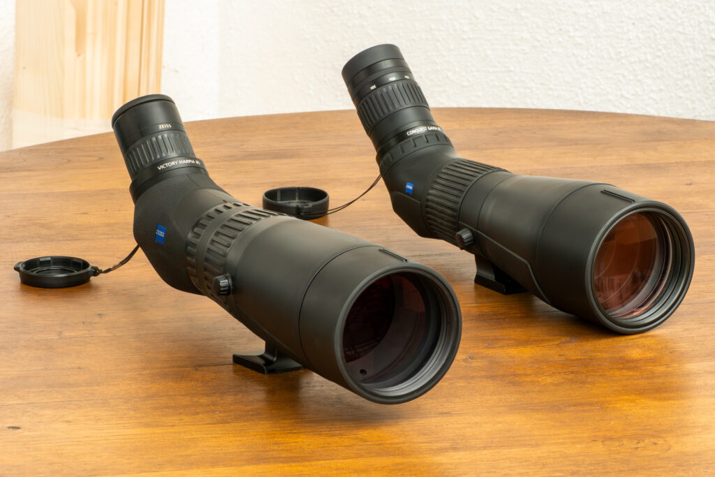 Zeiss Conquest Gavia and Victory Harpia in direct comparison.